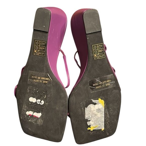 Jeffrey Campbell Purple Strappy Sandals(Size 8) - Picture 3 of 9